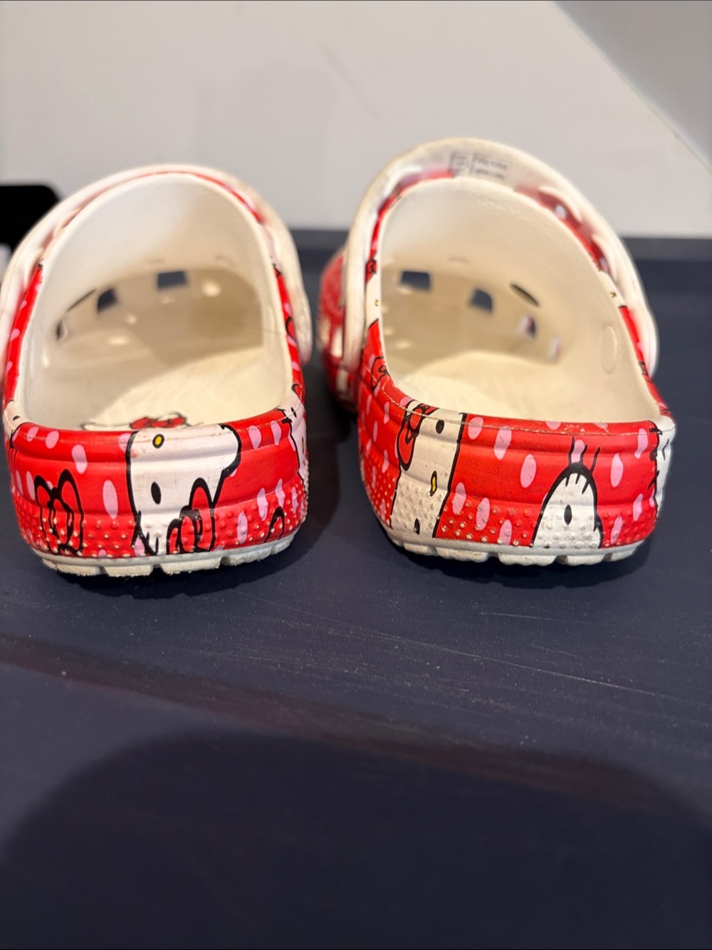 Sanrio limited edition Hello Kitty crocs sz 13c - Picture 5 of 8